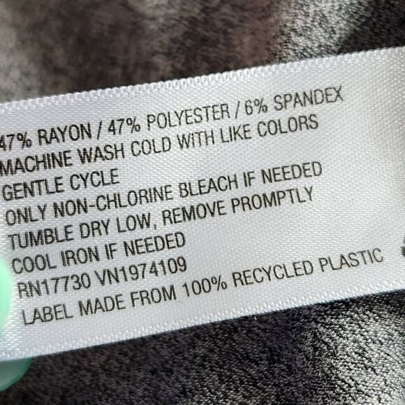 Wild Fable tunic dress tiered heathered gray size XXL - Picture 4 of 4